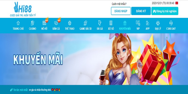 Khuyến Mãi Sinh Nhật Hi88 Ưu Đãi Khủng, Vô Cùng Hấp Dẫn 1 Muốn tham gia khuyến mãi sinh nhật, bet thủ cần đáp ứng điều kiện đưa ra